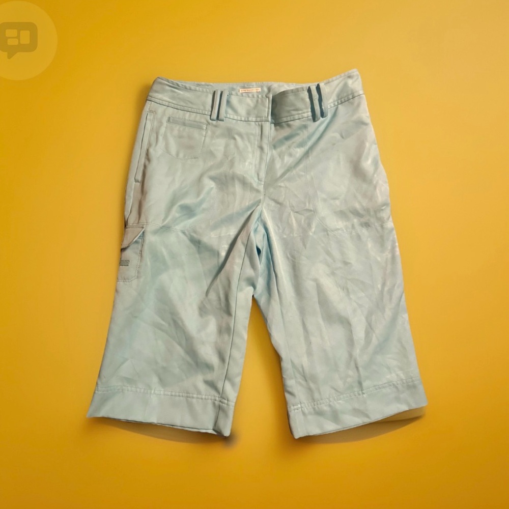 Izod XGF Women’s Stretch Turquoise Blue Cargo Shorts